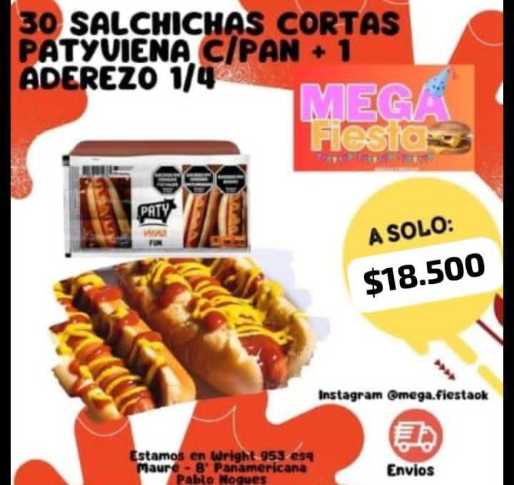 Promo salchichas cortas
